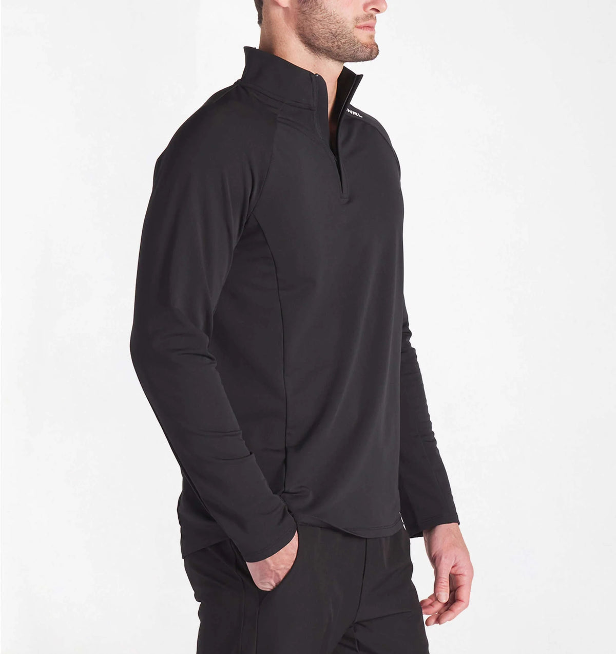 Men's UNRL Highlands Quarter Zip | Black