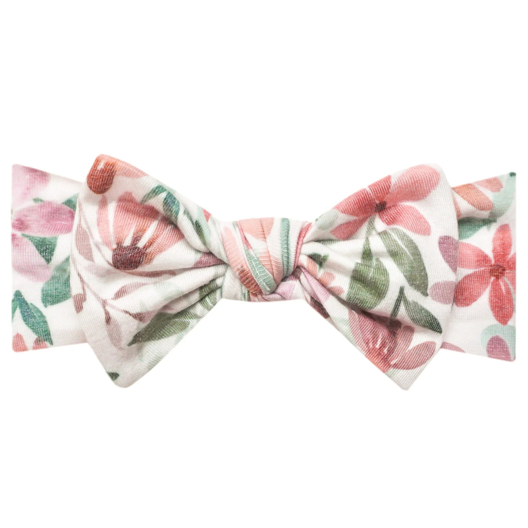 Copper Pearl Knit Headband Bow | Natalie
