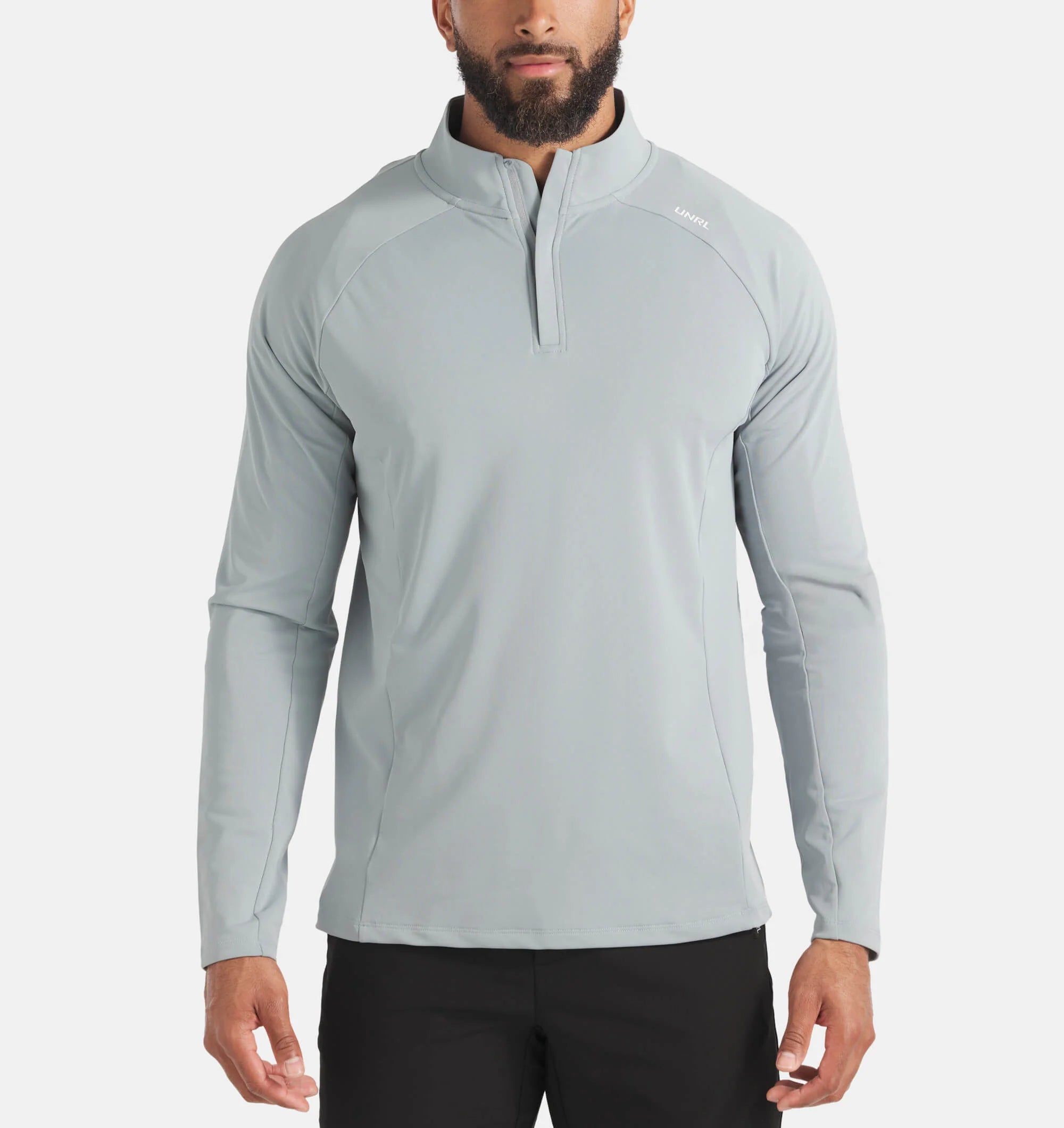 Men's UNRL Highlands Quarter Zip | Cadet Gray