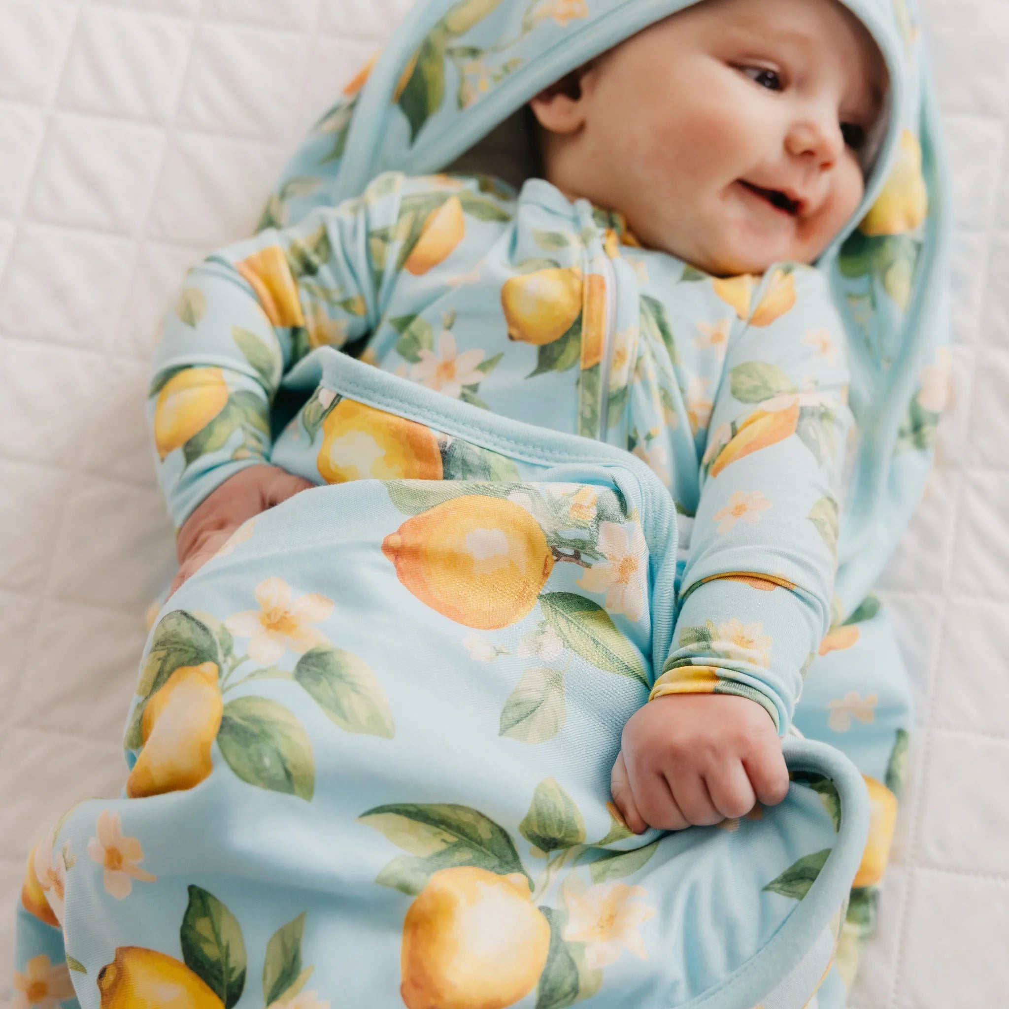 Copper Pearl Hooded Baby Towel | Melody