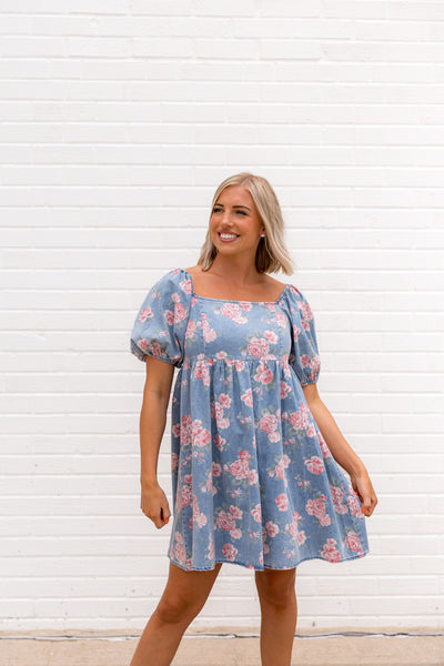 plus size floral mini dress Wren Floral Mini Dress