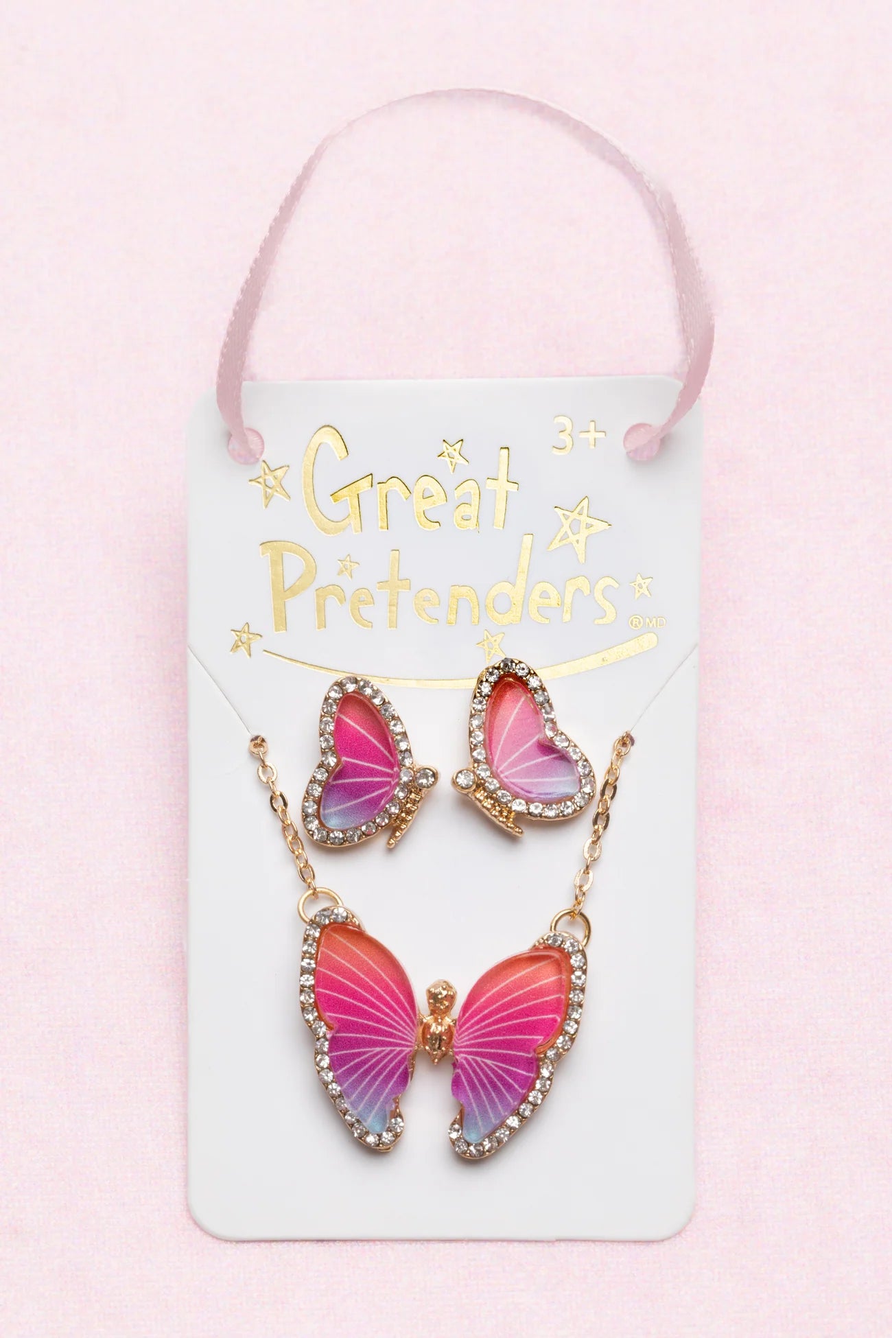 Boutique Butterfly Necklace & Earring Set