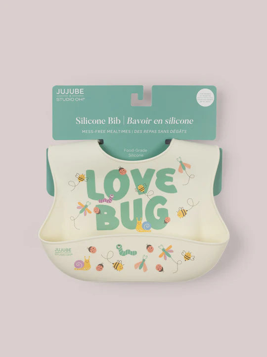 Silicone Bib | Love Bug