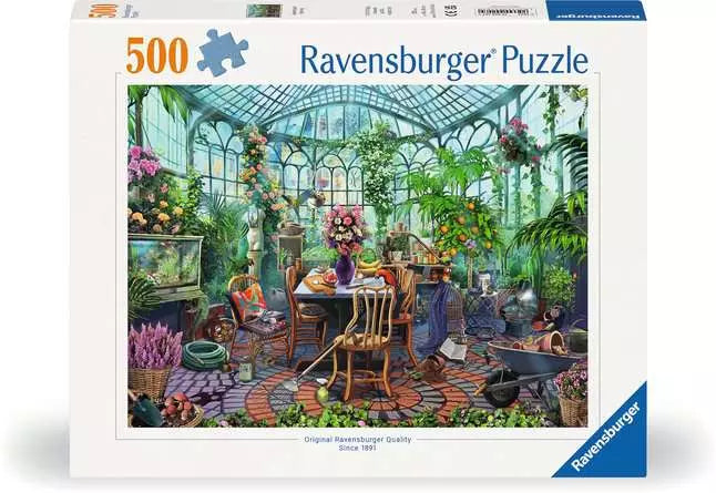 Ravensburger 500 pc. Puzzle | Greenhouse Morning