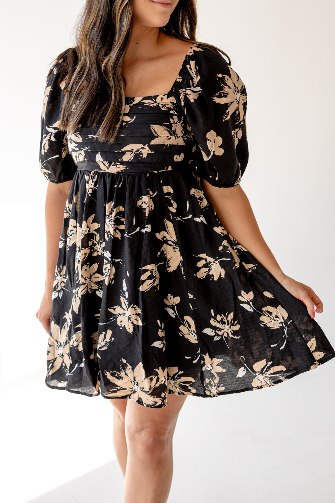 Women's Floral Mini Dress 