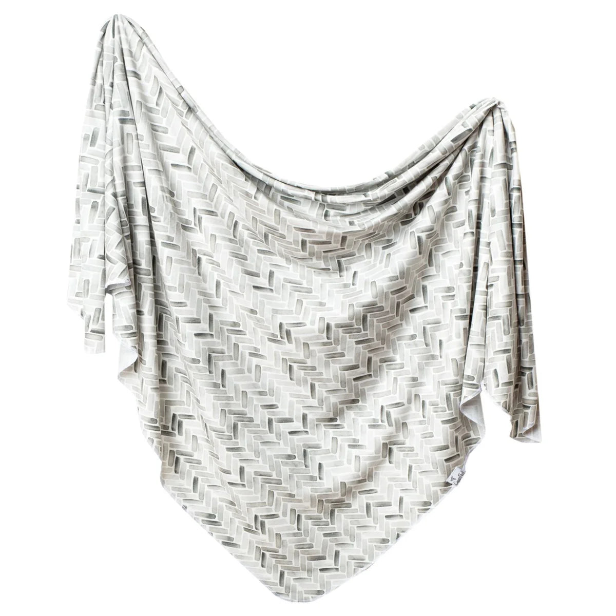Copper Pearl Knit Swaddle Blanket Single | Alta