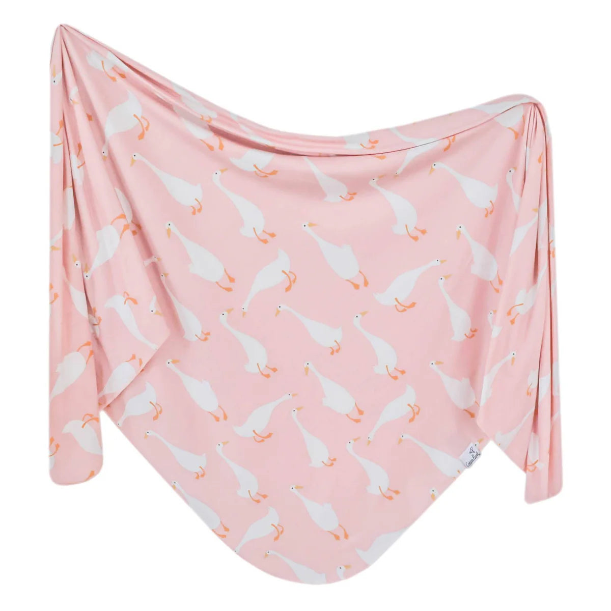 Copper Pearl Knit Swaddle Blanket Single | Goosie