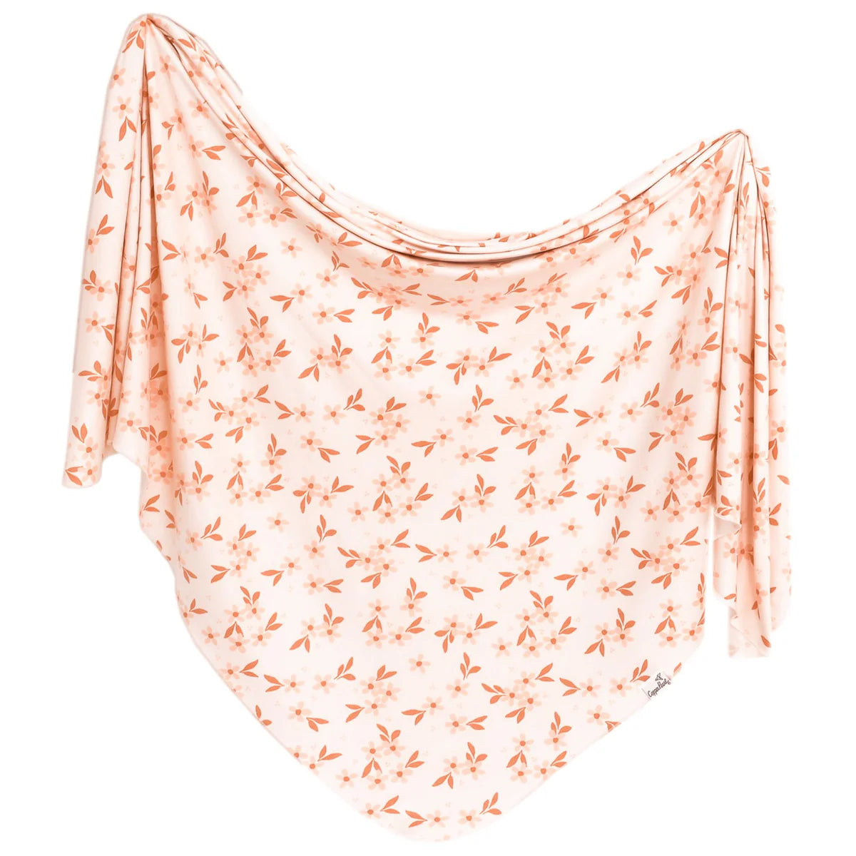 Copper Pearl Knit Swaddle Blanket Single | Rue