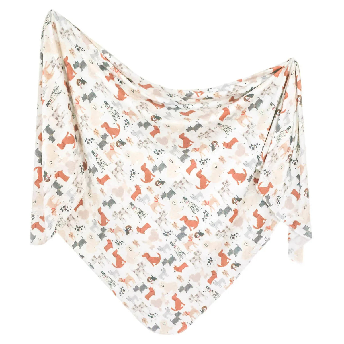 Copper Pearl Knit Swaddle Blanket Single | Rufus