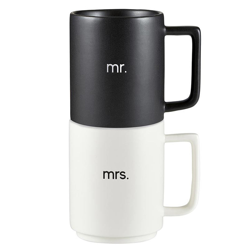 Matte Mug Set | mr. & Mrs.