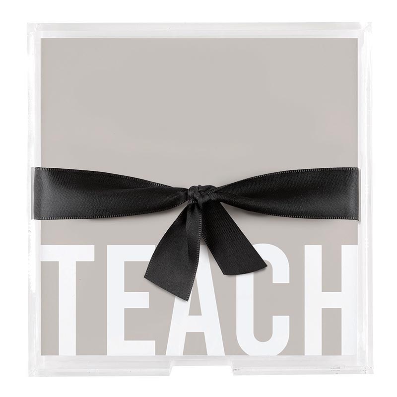 Acrylic Notepad Set | Teach