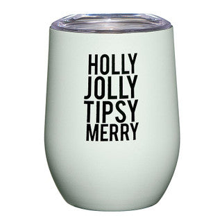 Wine Tumbler | Holly Jolly