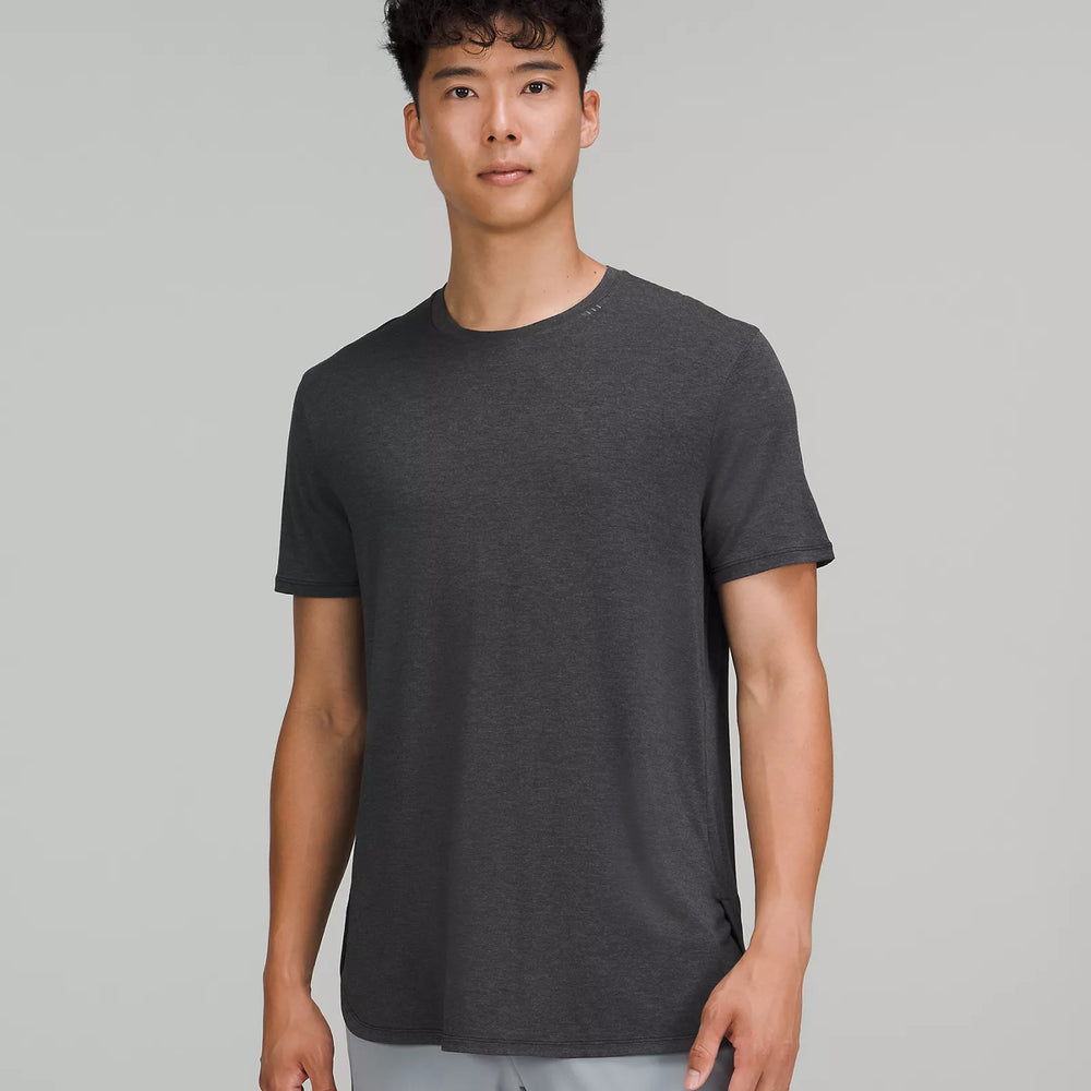 Men's Balancer Short-Sleeve Shirt | Heathered Black