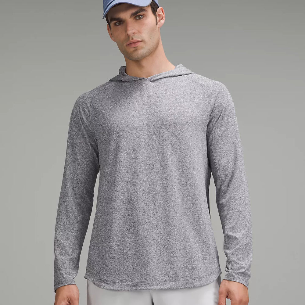 Men's License To Train Hoodie | Heathered Oil Grey