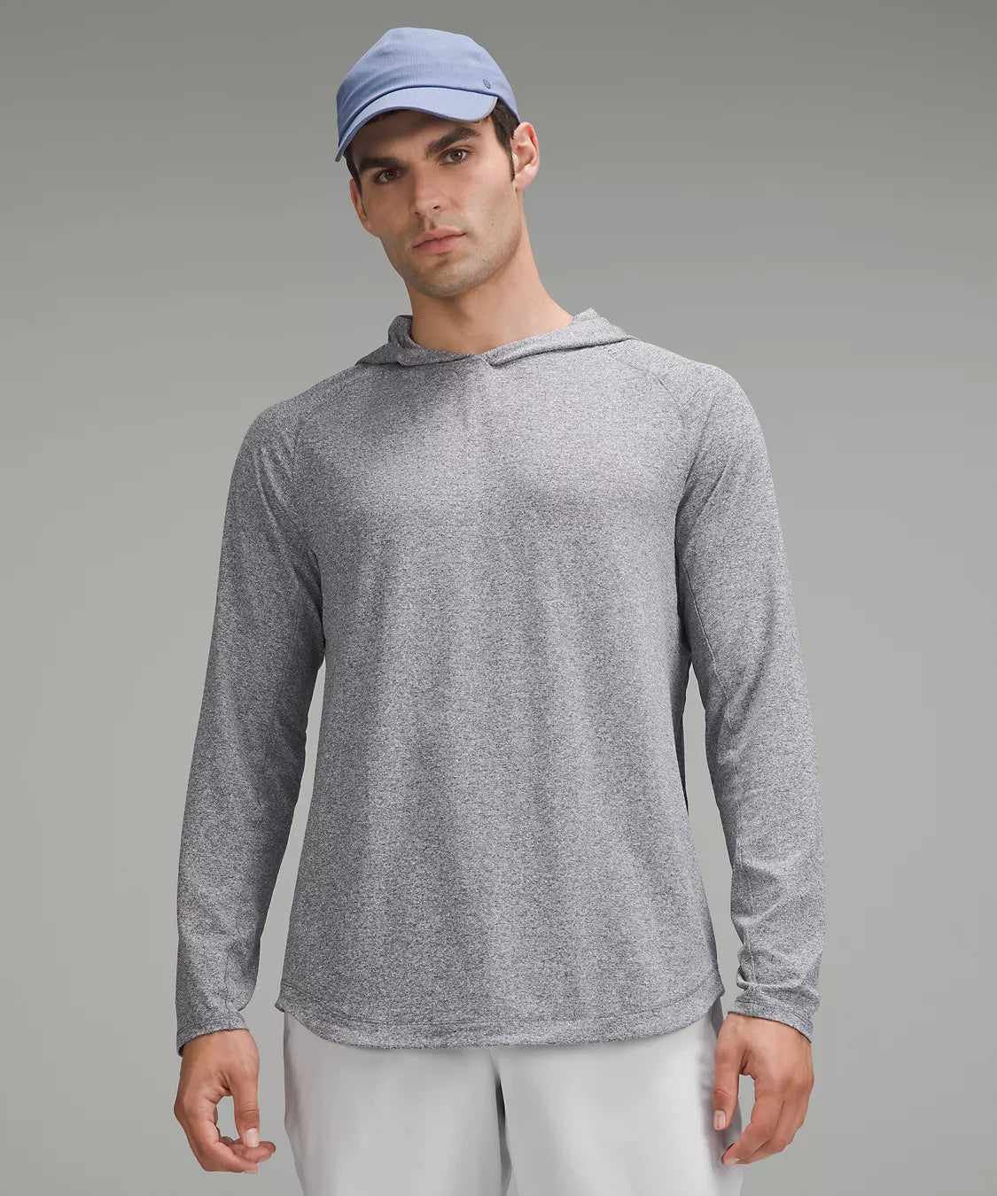 Men's License To Train Hoodie | Heathered Oil Grey