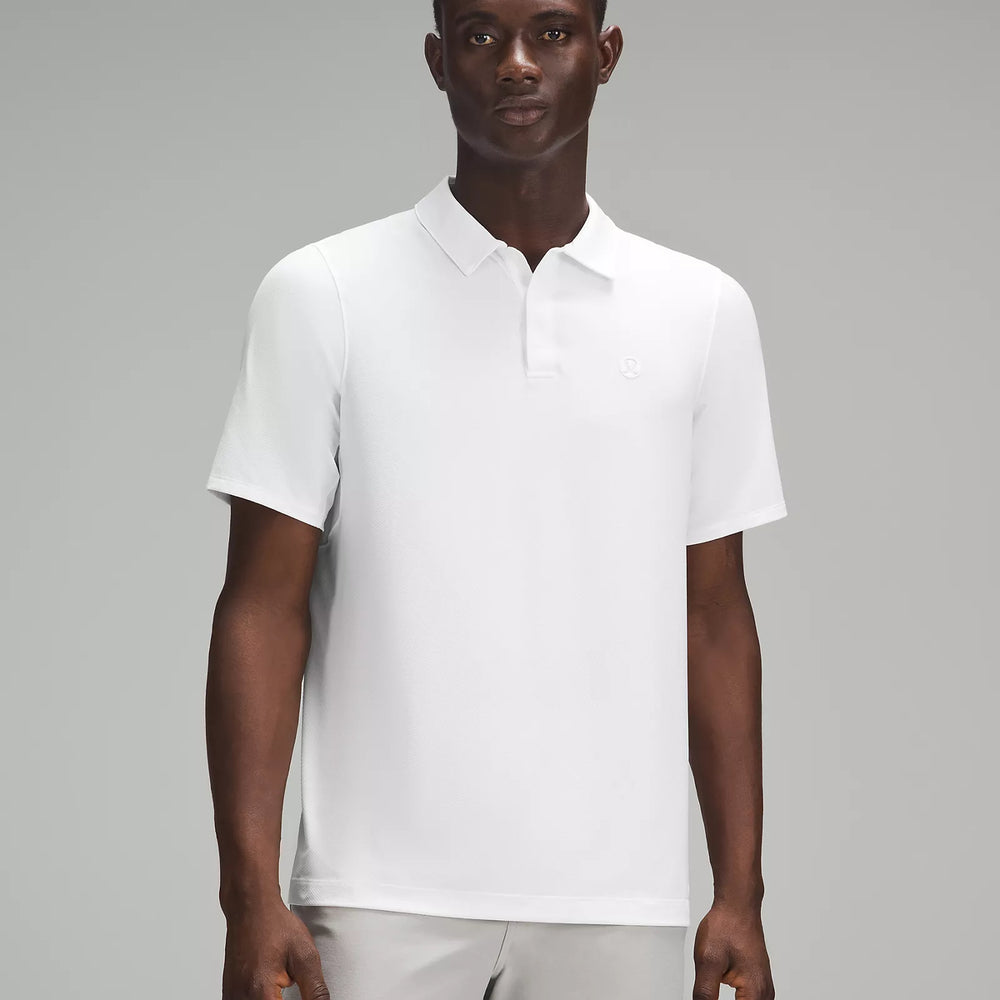 Men's Logo Sport Polo Short Sleeve | White