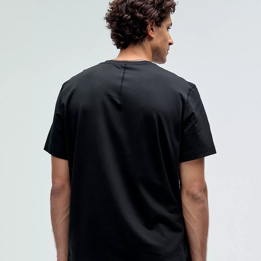 Men's Soft Jersey Short Sleeve Shirt | Black