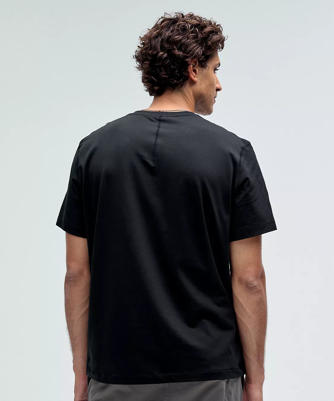 Men's Soft Jersey Short Sleeve Shirt | Black