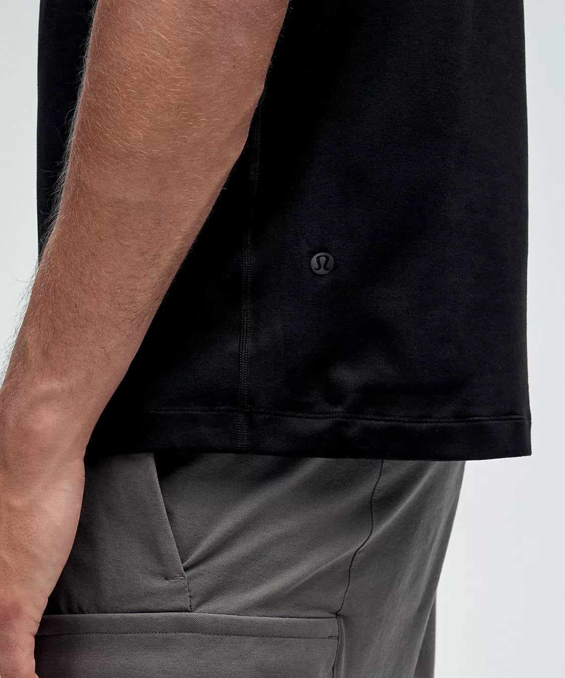 Men's Soft Jersey Short Sleeve Shirt | Black
