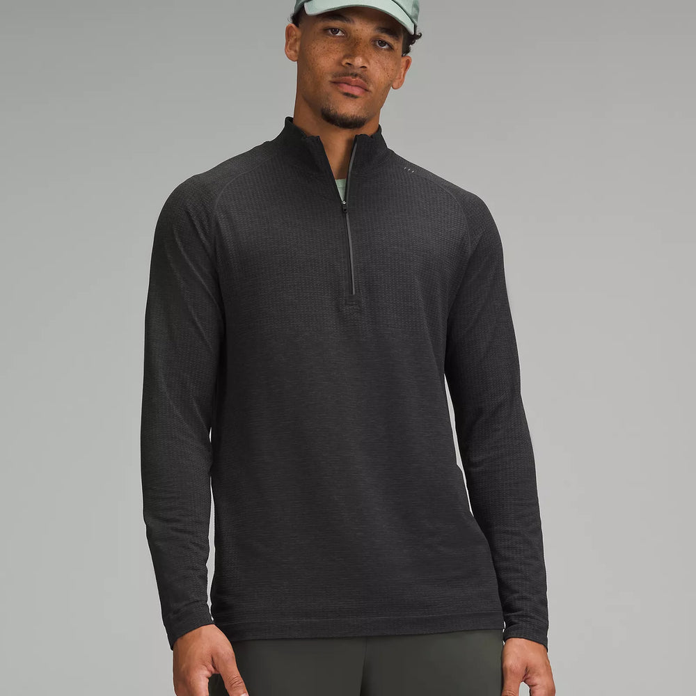 Men's Metal Vent Tech Half Zip | Graphite Grey/Black