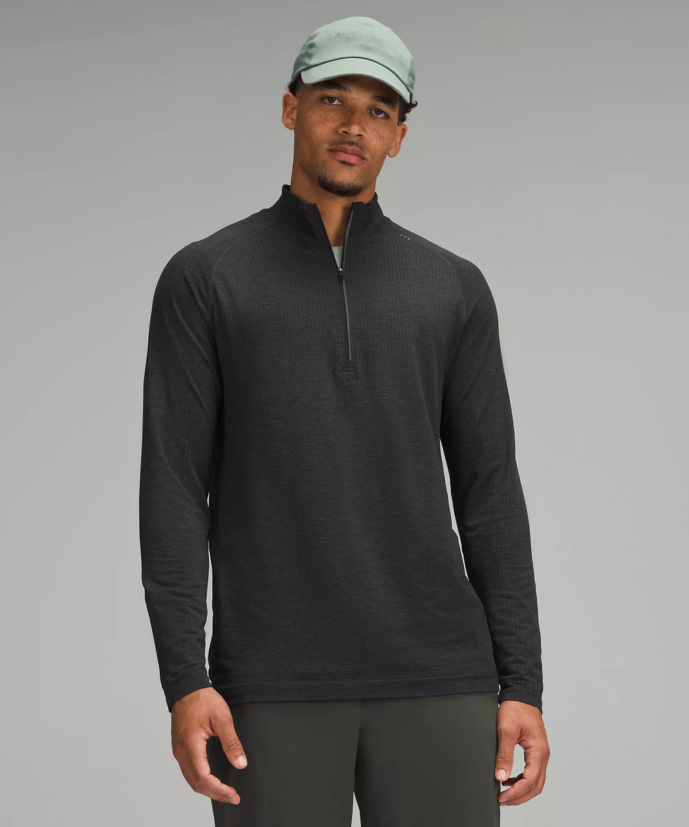 Men's Metal Vent Tech Half Zip | Graphite Grey/Black