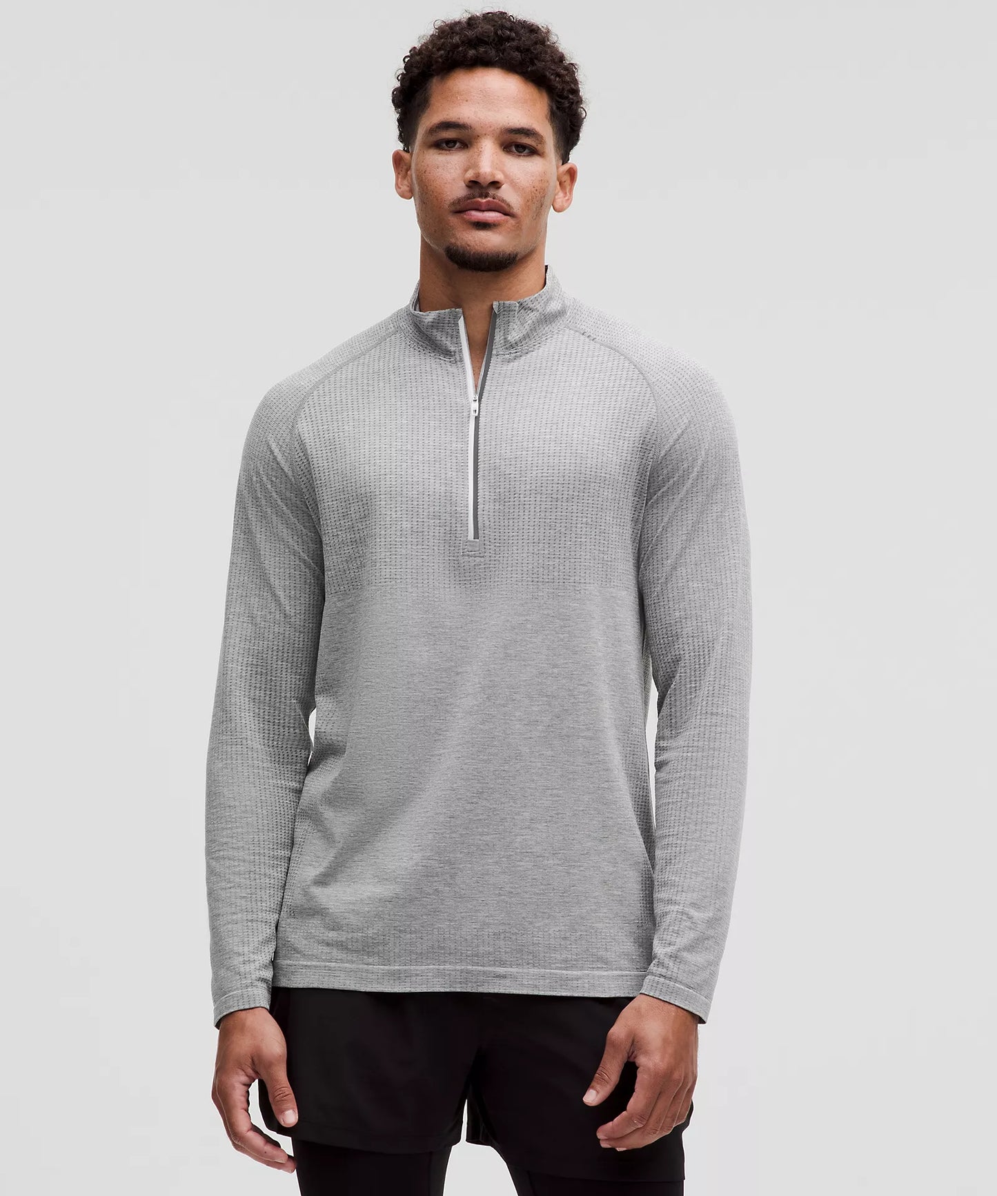 Men's Metal Vent Tech Half Zip | Slate/White