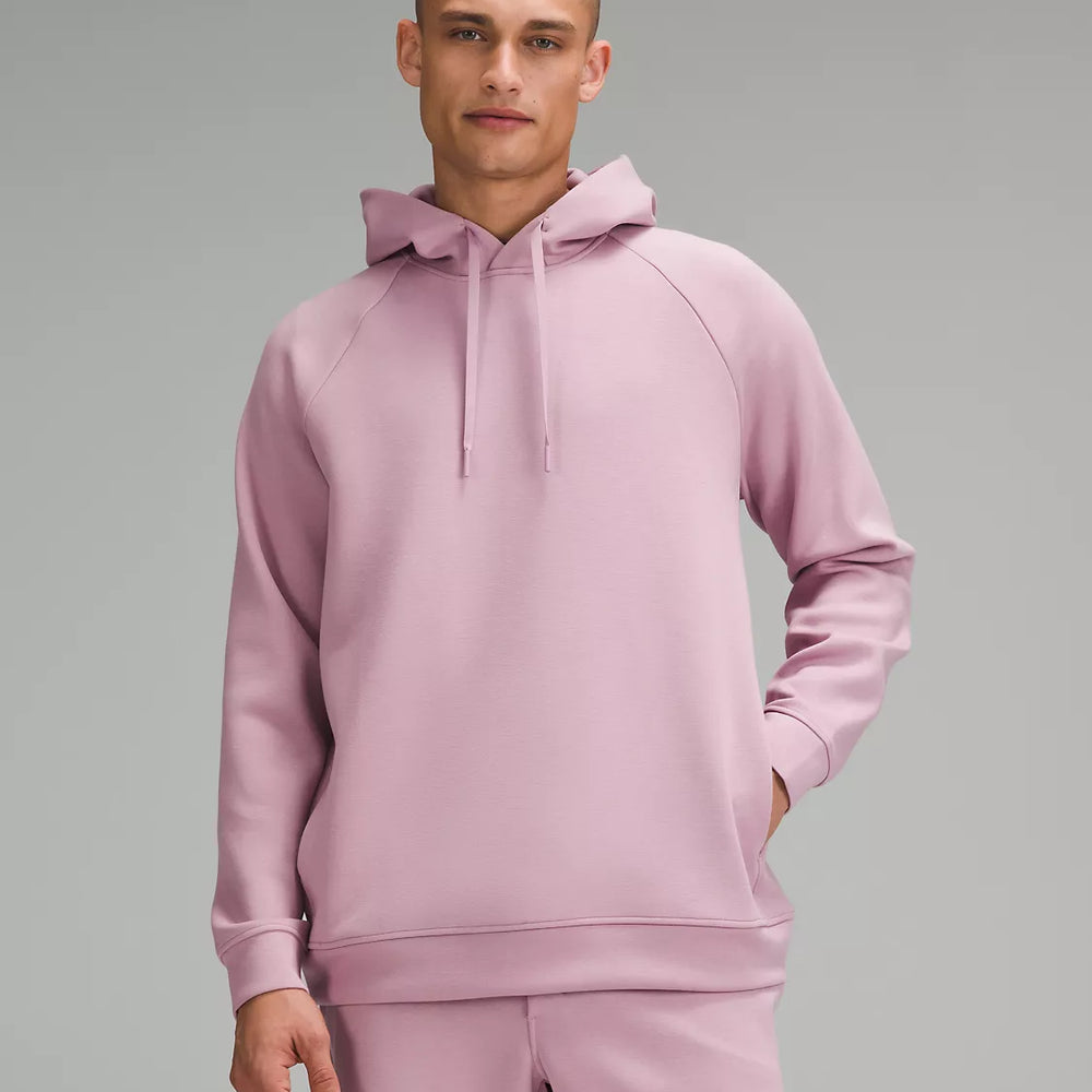 Men's Smooth Spacer Pullover Hoodie | Rose Blush