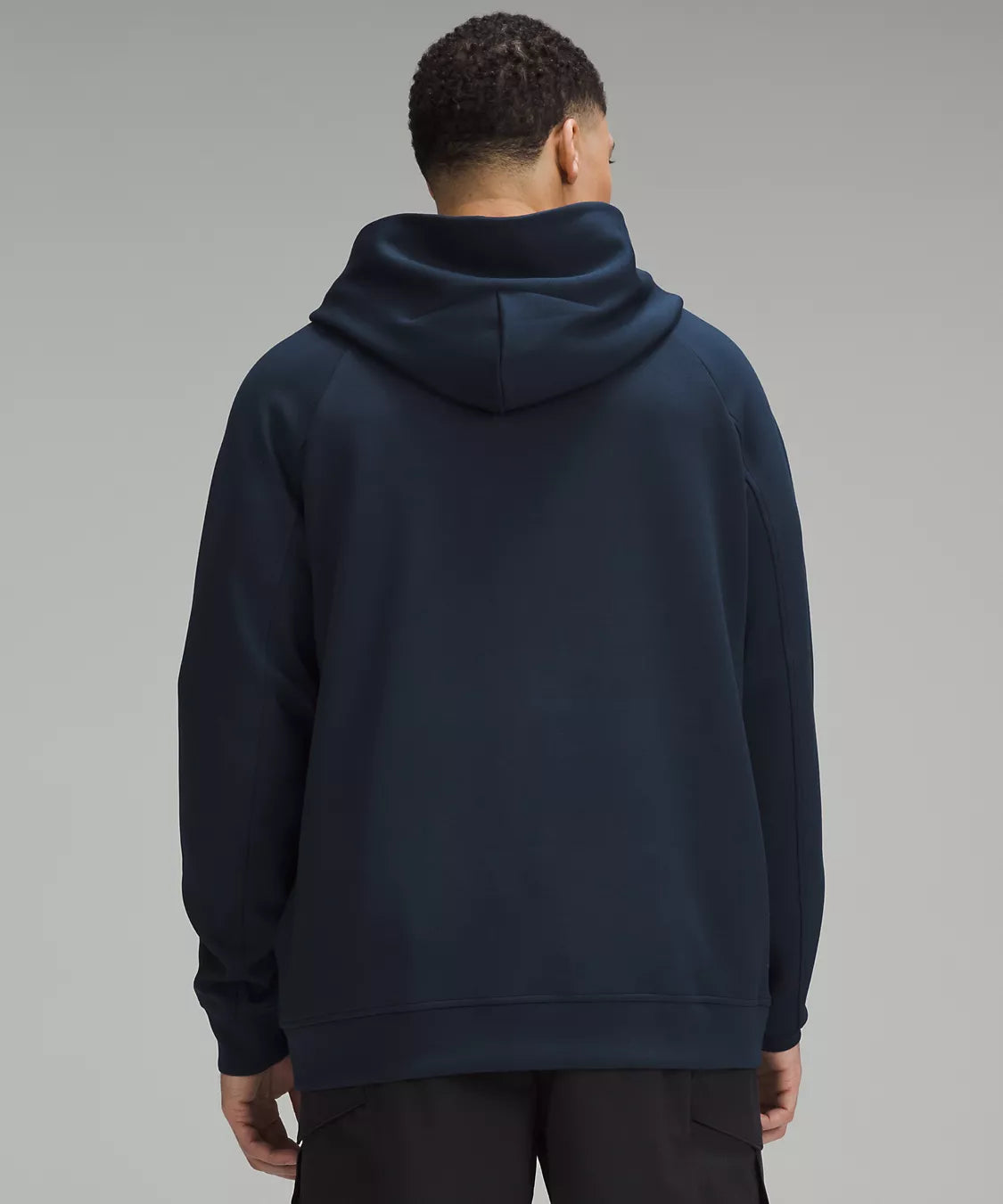 Men's Smooth Spacer Pullover Hoodie | True Navy