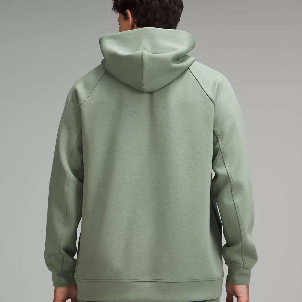 Men's Smooth Spacer Pullover Hoodie | Grey Eucalyptus