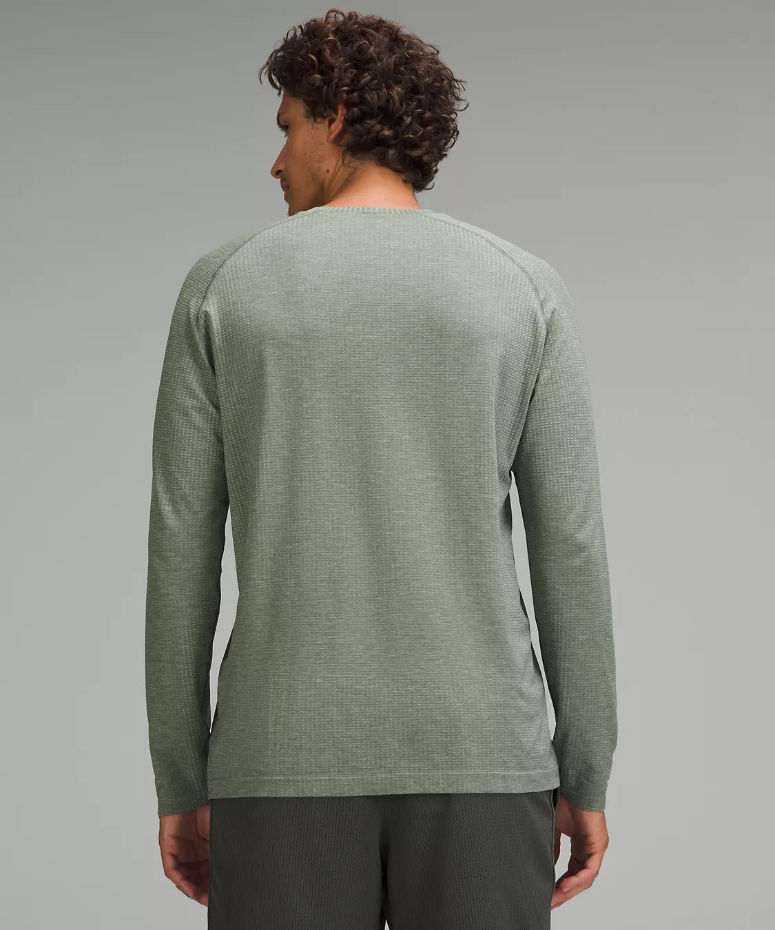 Men's Metal Vent Tech Long Sleeve Shirt | Jade Grey/Grey Eucalyptus