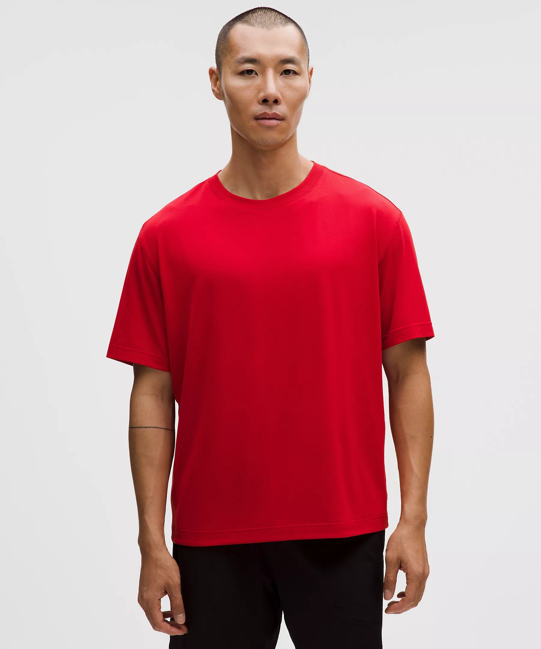 Men's EasySet Training Short-Sleeve Shirt | Oxford Red