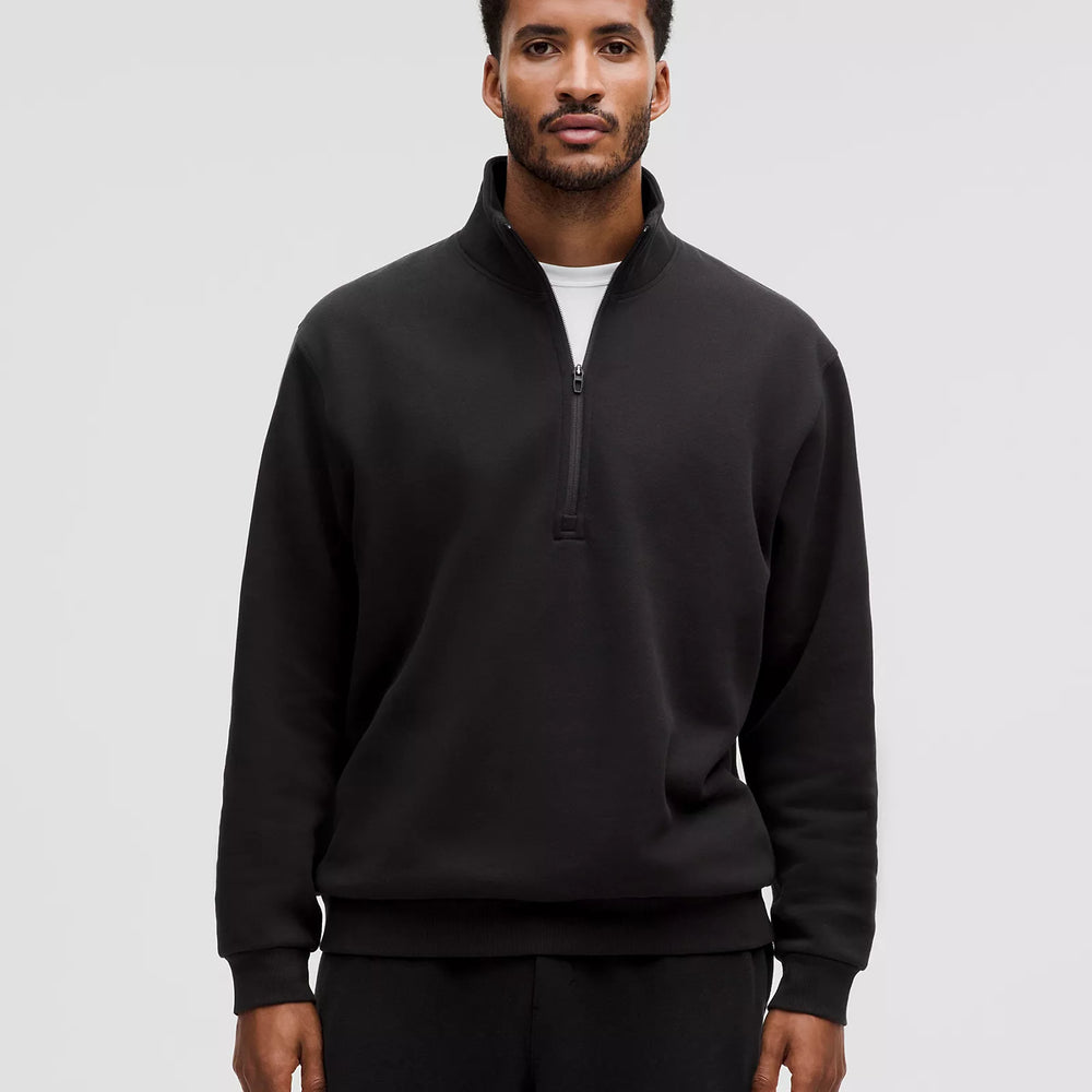 Men's Steady State Half Zip | Black