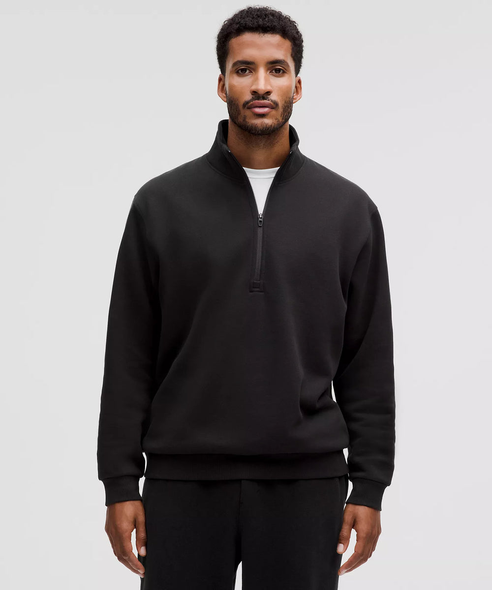 Men's Steady State Half Zip | Black