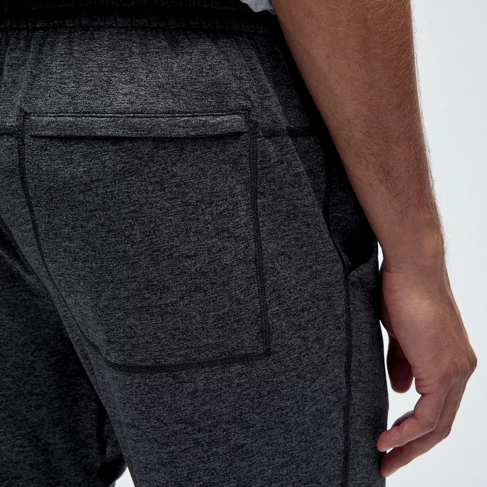 
                      
                        Men's Soft Jersey Tapered Pant *Regular 28" | Heathered Black/Heathered Graphite Grey
                      
                    