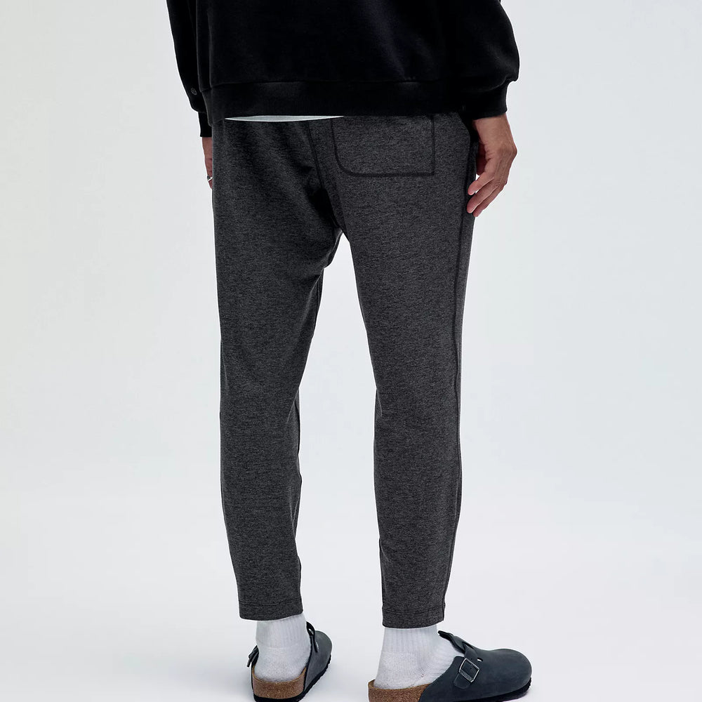 
                      
                        Men's Soft Jersey Tapered Pant *Regular 28" | Heathered Black/Heathered Graphite Grey
                      
                    