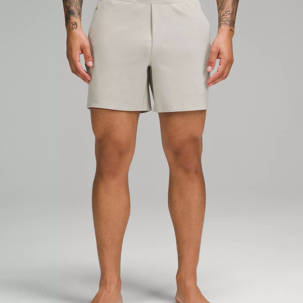 Men's Balancer Short 6" | Heathered Raw Linen