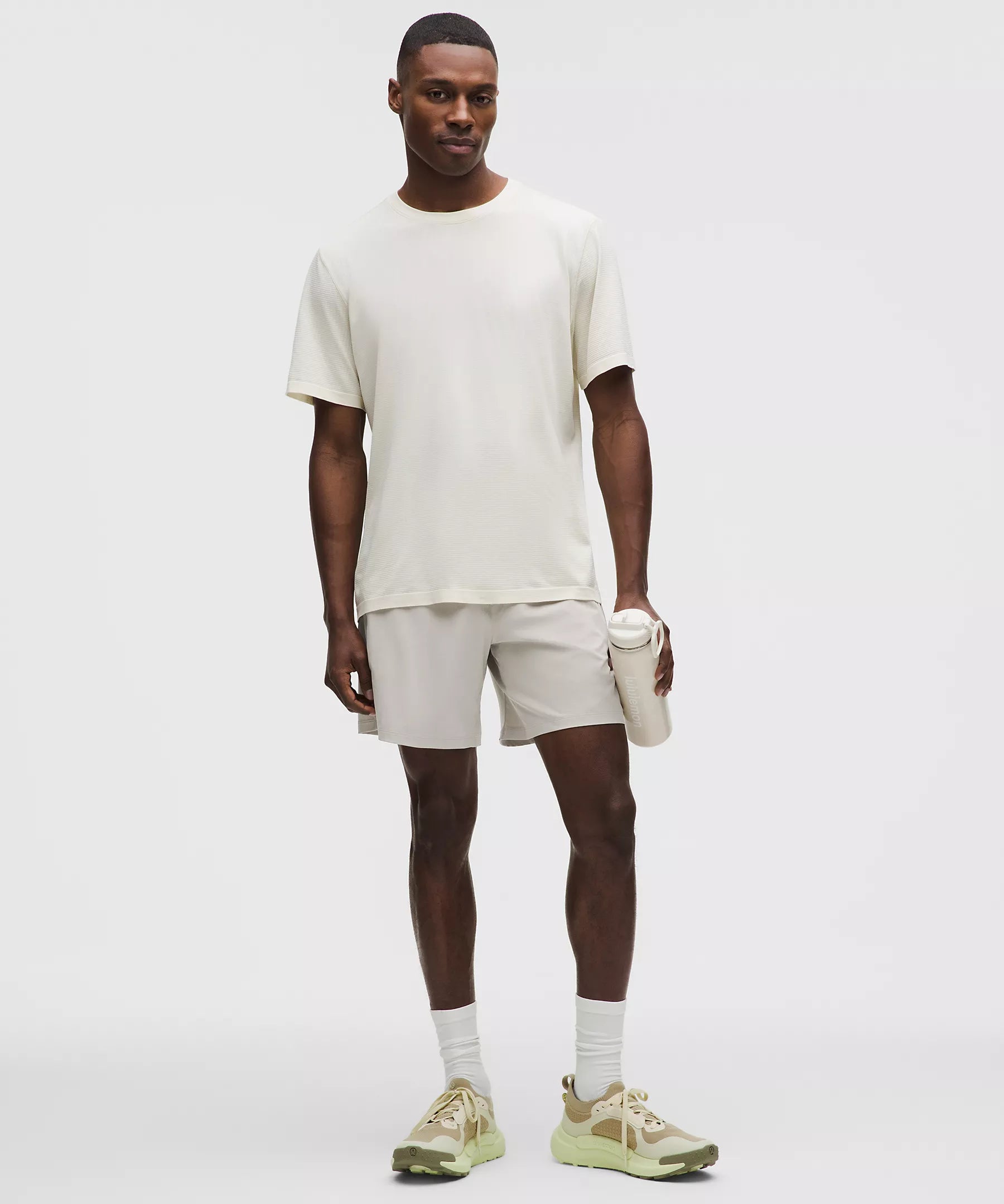 Men's Pace Breaker Linerless Short 7" | Downtown Tan