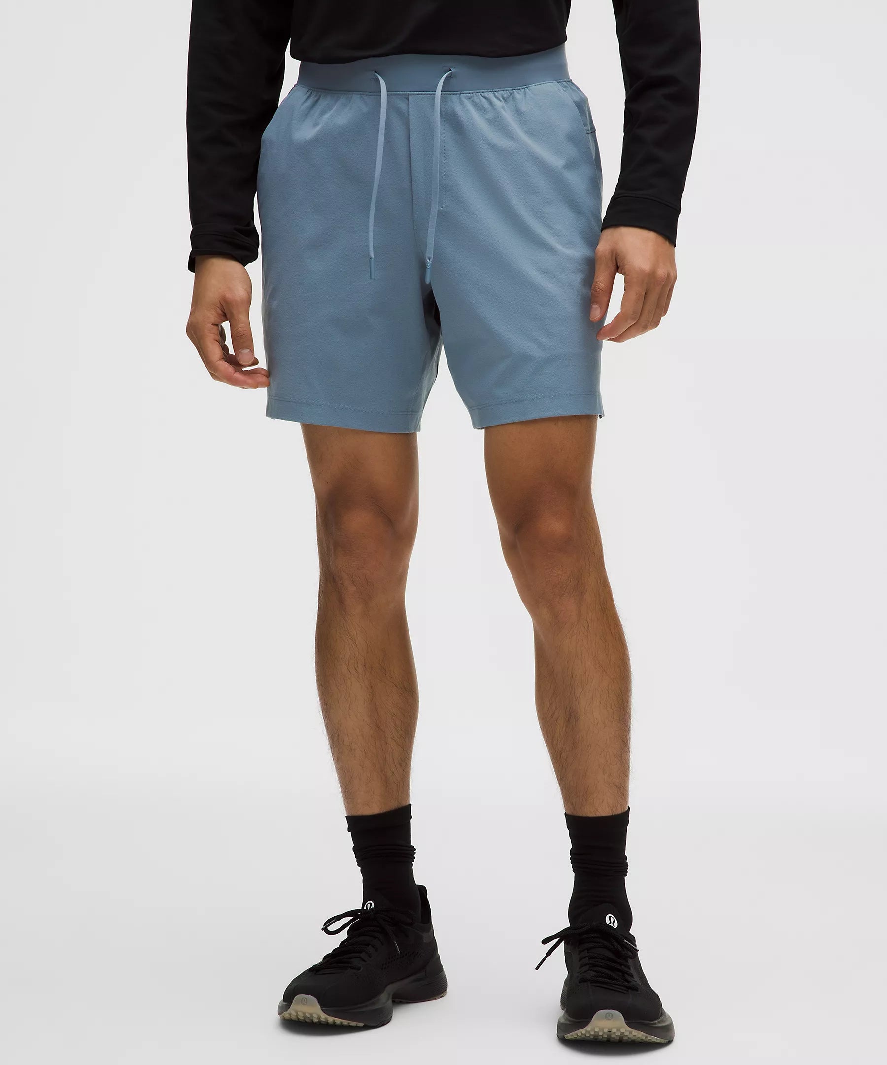 Men's Zeroed In Linerless Short 7" | Steel Blue
