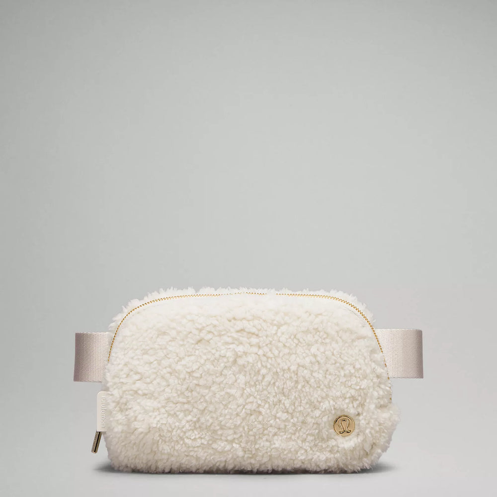 Everywhere Belt Bag Fleece | Bone/Gold