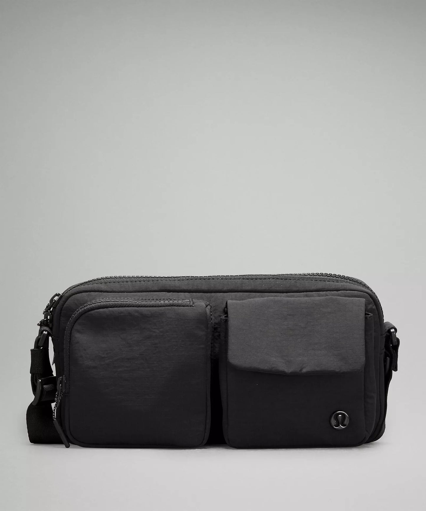 Multi-Pocket Crossbody | Black