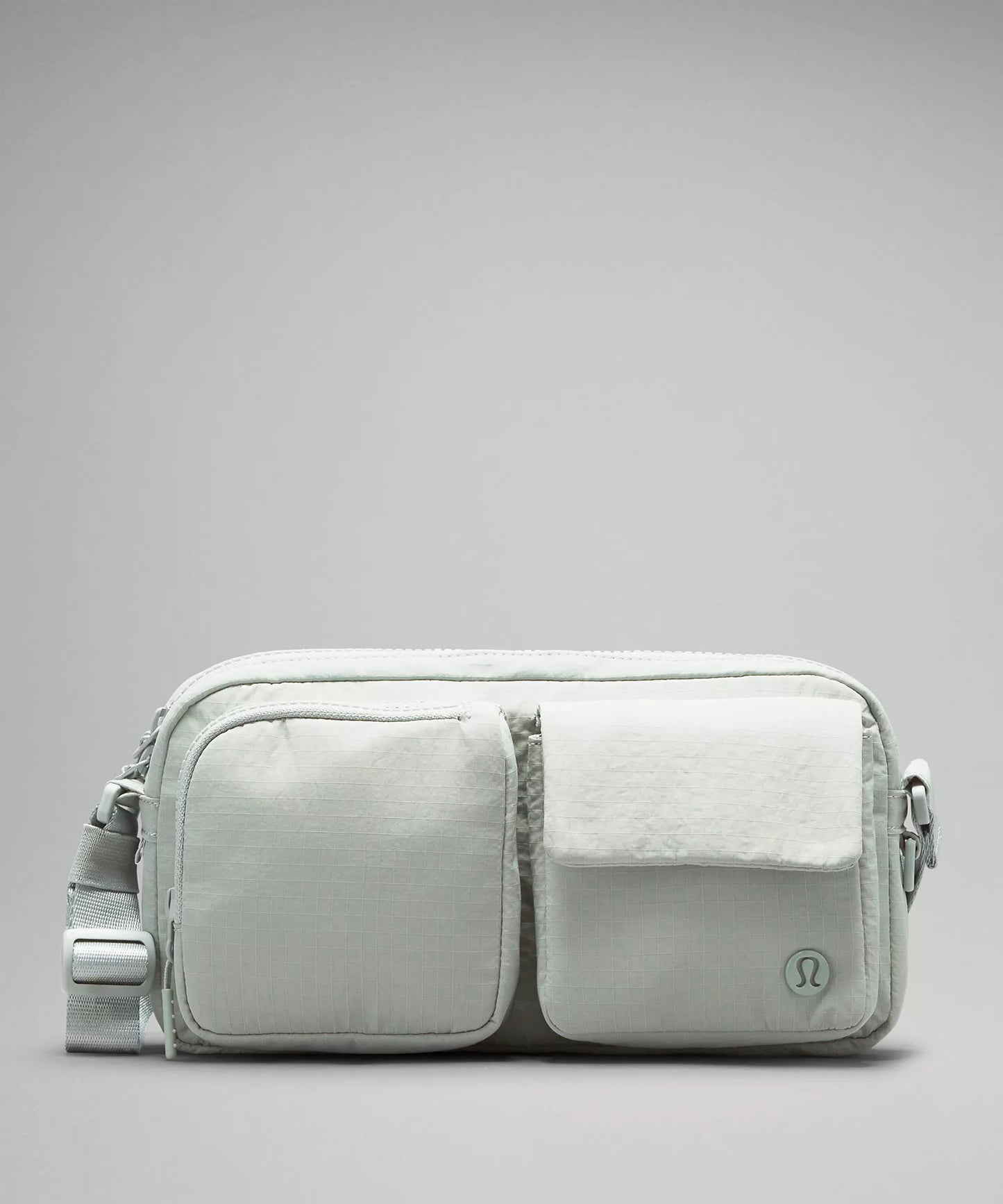 Multi-Pocket Crossbody | Jade Grey