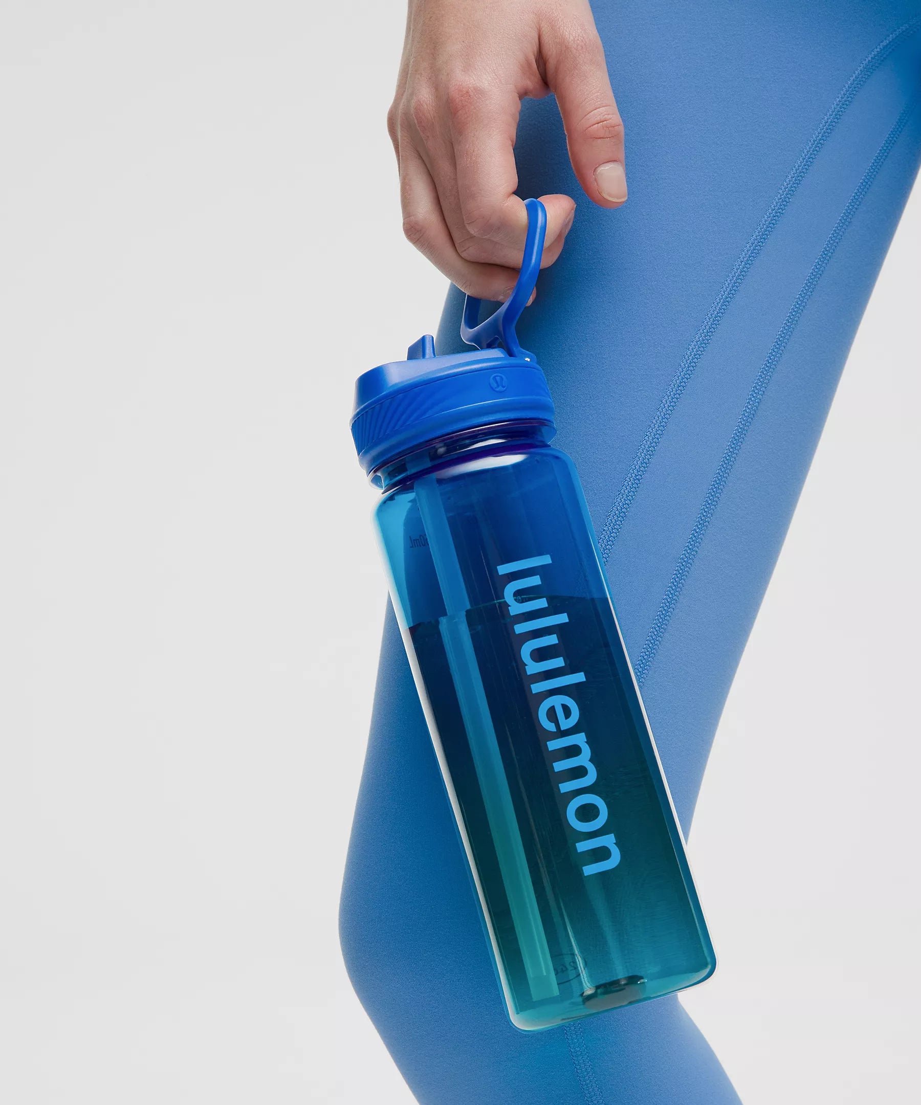 Back to Life Clear Bottle 24oz *Straw Lid | Poolside/Raceway Green