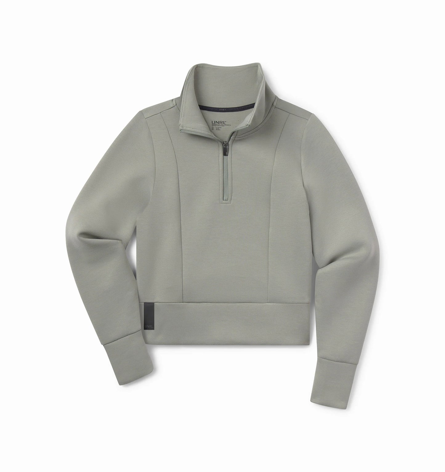 UNRL LuxBreak Half Zip Pullover | Eucalyptus