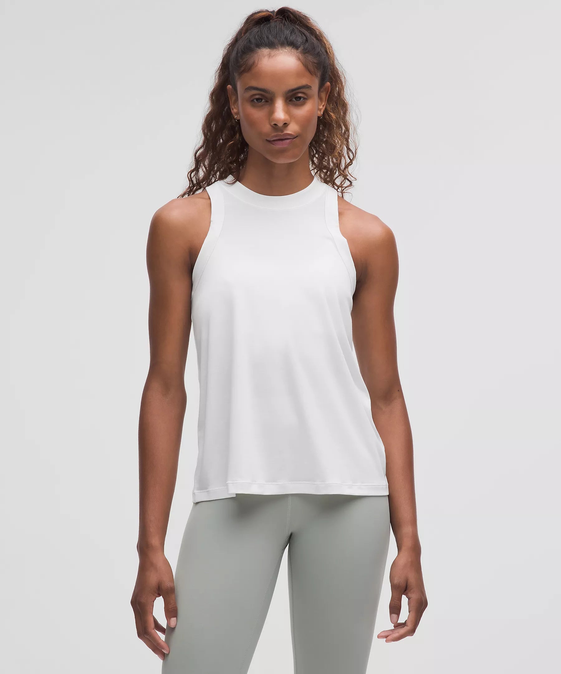 Jersey Training Tank Top | White