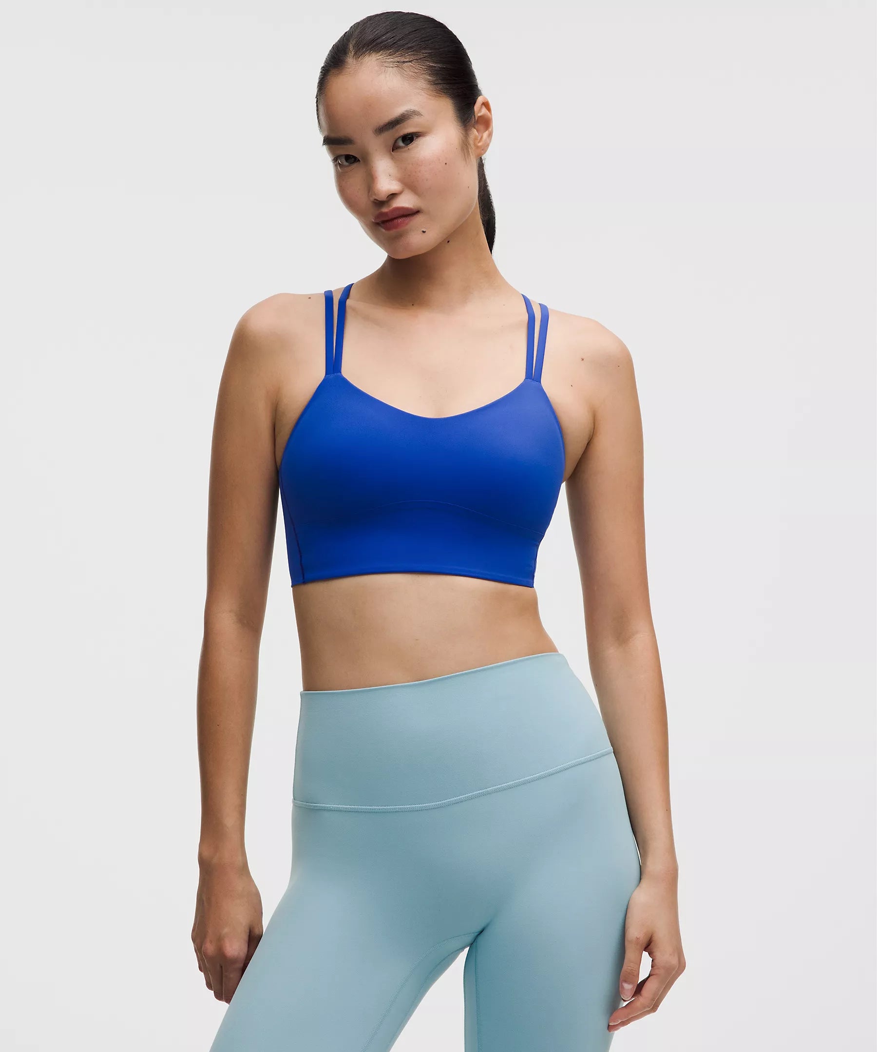 Like a Cloud Longline Bra *Light Support, B/C Cup | Beach Ball Blue