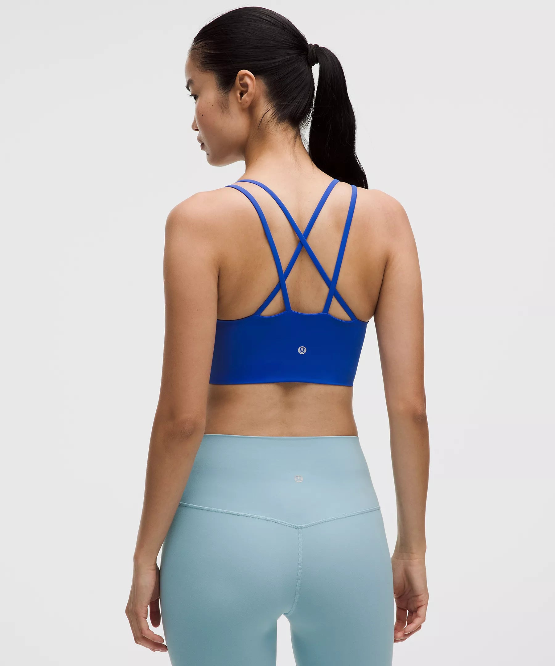 Like a Cloud Longline Bra *Light Support, B/C Cup | Beach Ball Blue