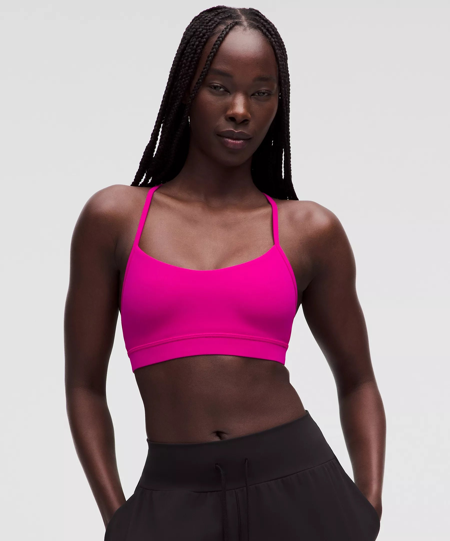Flow Y Bra Nulu *Light Support, A–C Cups | Pink Flare