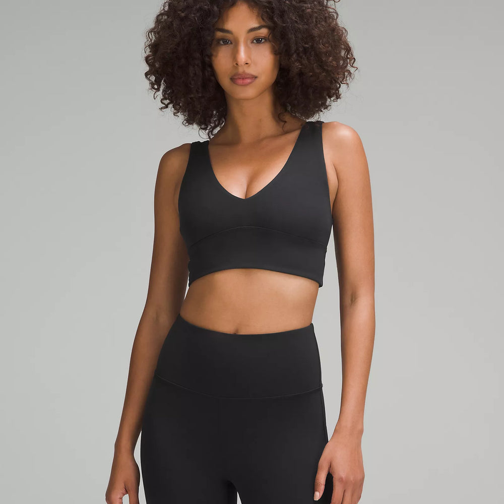 lululemon Align™ V-Neck Bra Light Support, C/D Cup | Black