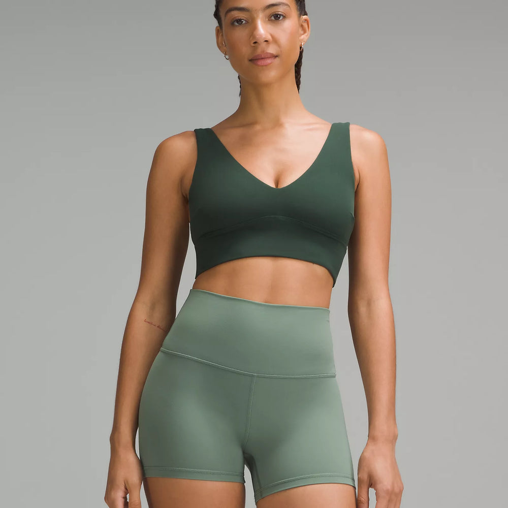 lululemon Align™ V-Neck Bra *Light Support, C/D Cup | Legacy Green