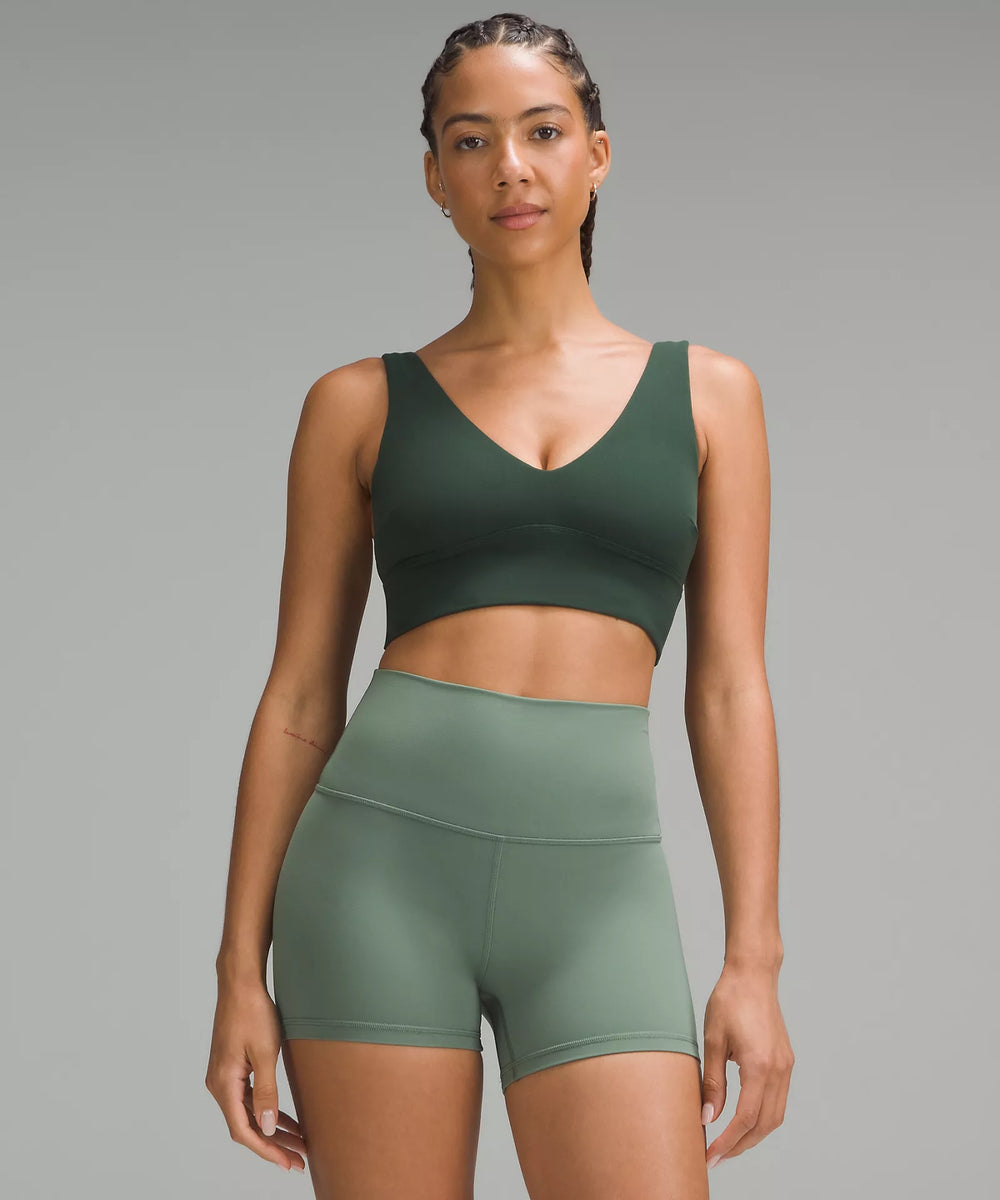 lululemon Align™ V-Neck Bra *Light Support, C/D Cup | Legacy Green